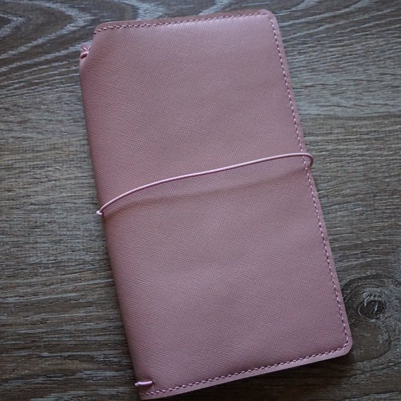 Other - Pink Saffiano Leather - Standard Size TN